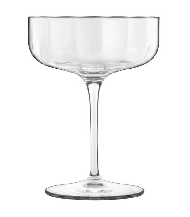 Luigi Bormioli Jazz Set of 4 Cocktail Coupe Glass, $89.95 from [MYER](https://www.myer.com.au/p/luigi-bormioli-jazz-cocktail-coupe-set-of-4|target="_blank") 
