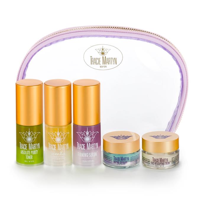 Limited Edition Holiday Ritual Kit by Tracie Martyn, AUD $257.62 at [Tracie Martyn](https://www.traciemartyn.com/collections/kits-and-gifts/products/limited-edition-ritual-kits-1|target="_blank"|rel="nofollow").