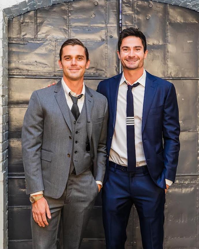 **Antoni Porowski**, the show's favourite foodie, is currently in a relationship with New York-based strategic planner Kevin Harrington. The pair began dating in October 2019, and their first public photo together was taken at Heidi Klum's annual Halloween party (see next slide).
<br><br>
*Image: [@antoni](https://www.instagram.com/p/CXTqu-EFi7b/|target="_blank")*