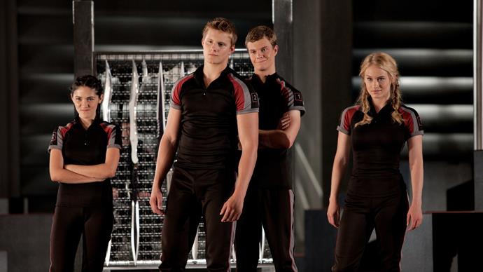 Jack Quaid played Marvel (third from left). Credit: Lionsgate Films.