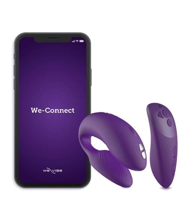 ***For the long-distance couple***<bR><br>
If you're spending Valentine's Day apart (or are usually apart for whatever reason), an app-controlled device is the answer for you. Sync the toy and FaceTime the rest.<bR><br>
[Sync](https://www.we-vibe.com/au/sync#color=26|target="_blank"), $249 by We-Vibe.