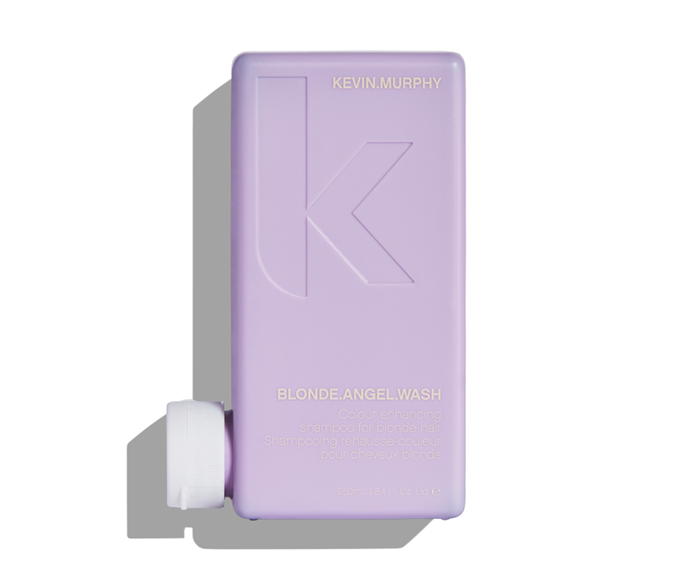 **Blonde Angel Wash by Kevin Murphy, $40.95 at [Adore Beauty](https://www.adorebeauty.com.au/kevin-murphy/kevin-murphy-blonde-angel-wash.html|target="_blank")**
<br><br>
We've never met a Kevin Murphy product we didn't like and this shampoo is no exception. Not only does it get rid of brassy tones, it also protects and injects much-needed moisture into bleached hair. The result? Bright blonde that looks healthy enough to be believed as natural.