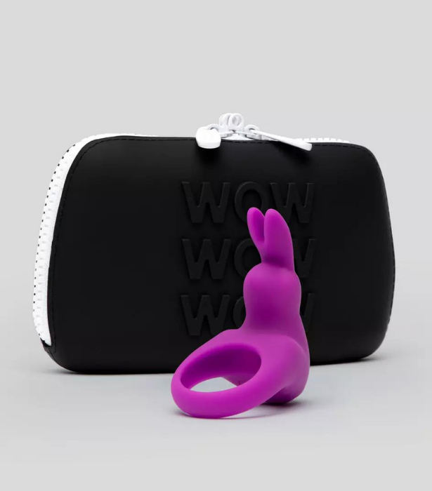 **Happy Rabbit Cock Ring Kit (2 Piece)**, $69.95 from [Lovehoney](https://www.lovehoney.com.au/sex-toys/cock-rings/vibrating-cock-rings/p/happy-rabbit-cock-ring-kit-2-piece/a45872g82545.html|target="_blank").
<br>
<br>
Designed to sit at the base of the penis, the bunny simultaneously works to stimulate clitoris bringing vibrating pleasure to both parties.