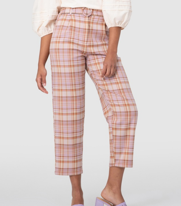 **Princess Highway Chelsea Check Pants**, $88 at [THE ICONIC](https://www.theiconic.com.au/chelsea-check-pants-1472324.html |target="_blank") 
<br><br> *LEAD PHOTO: HBO*