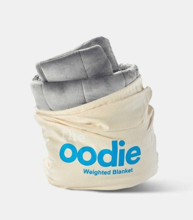 **The Insta-famous**
<br><br>
A weighted blanket from the cult-favourite blanket brand, Oodie. Much like their hero product, the wearable Oodie, this weighted-blanket version is like a big cosy hug.  
<br><br>
*Weighted Blanked, $159 (currently $134) by [Oodie](https://theoodie.com/products/oodie-weighted-blanket|target="_blank").*