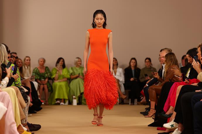 **[Rushes Raffia Knit Midi Dress](https://ajeworld.com.au/collections/sculptura-23/products/rushes-raffia-knit-midi-dress-orange?variant=39772360671366|target="_blank"|rel="nofollow"), $525**
