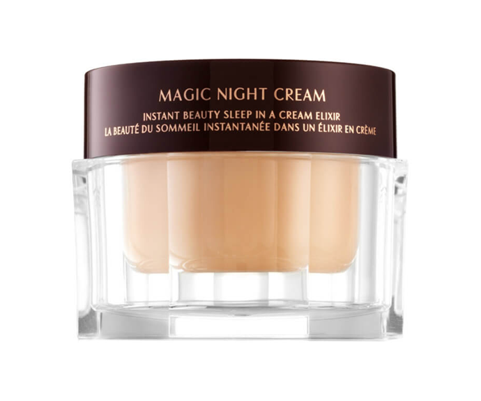 **Magic Night Cream, $189 at [Charlotte Tilbury](https://www.charlottetilbury.com/au/product/magic-night-cream|target="_blank"|rel="nofollow")**<br></br>
'Beauty sleep in a cream' is a serious tagline to tout, but this bounciness-boosting balm somehow lives up to the hype. Plumping and smoothing are at the top of its to-do list, with time-released retinol mixed in with the softening vitamin E and brightening vitamin C to ensure every skin concern associated with 'tired' is taken care off.