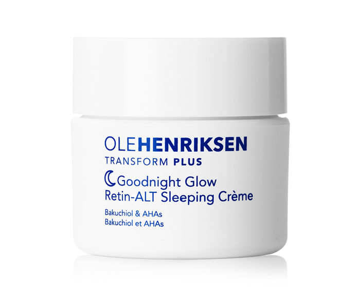 **Goodnight Glow Retin-ALT Sleeping Crème by Ole Henriksen, $88 at [Sephora](https://www.sephora.com.au/products/ole-henriksen-goodnight-glow-retin-alt-sleeping-creme/v/50ml|target="_blank"|rel="nofollow")**<br></br>
Want your skin to give the sun a run for its money re: which one rises the brightest come morning? Give this edelweiss flower and backuchiol blend a go. The edelweiss stem cells are all about enhancing elasticity and firmness, while the bakuchiol (backed up by a bevy of exfoliating AHAs) ensures you wake up bright-faced and bushy-tailed.