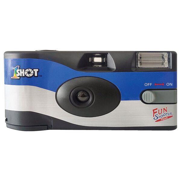 Fun Shooter Camera, $19 at [Officeworks](https://www.officeworks.com.au/shop/officeworks/p/polaroid-disposable-camera-with-flash-fs72-bafs72|target="_blank"|rel="nofollow") 