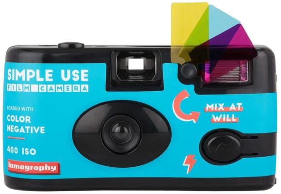Lomography Simple Use 35mm Film Camera, $59.95 from [Camera House](https://www.camerahouse.com.au/lomography-simple-use-film-camera-colour-negative-400|target="_blank"|rel="nofollow")