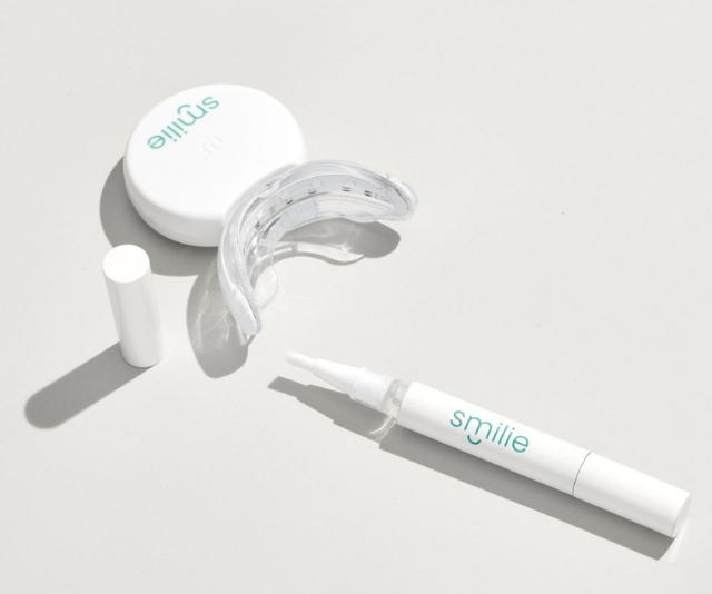 **Teeth Whitening Kit, $99 from [Smilie](https://go.linkby.com/MCASTTTA|target="_blank"|rel="nofollow")**<br><br>
Developed by an Australia Association dentist, Smilie is vegan, cruelty-free and safe for those with sensitive teeth. Promising results from as early as the first use, each kit comes with a dual-LED device, three gel whitening pens, shade guide to track progress and charging cable.<br><br>
[Shop here](https://go.linkby.com/MCASTTTA|target="_blank"|rel="nofollow")