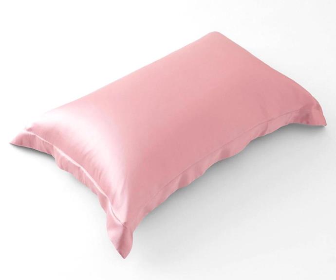Lanham Silk Pillowcase in Rose Pink, $129.99 now $90.99 at [Sheridan](https://www.sheridan.com.au/lanham-silk-pillowcase-s13f-b120-c195-144-rose-pink.html|target="_blank"|rel="nofollow")