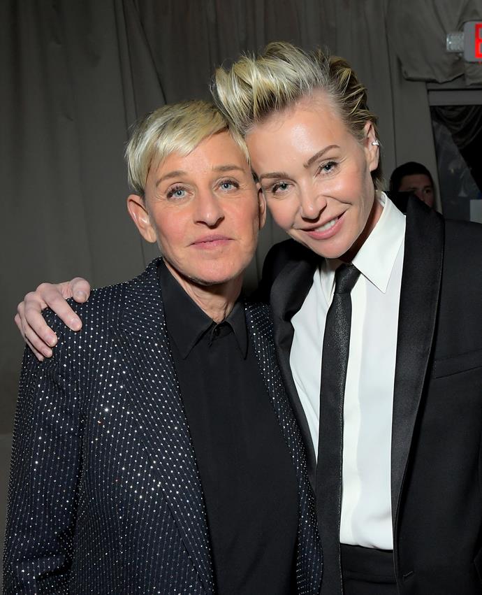 **Ellen DeGeneres and Portia de Ross**
<br>
Age Difference: 15 Years
