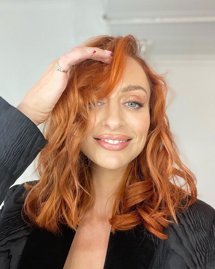 With healthy and fiery red hair, the new Kérastase ambassador says she feels ready to take on anything life throws at her.