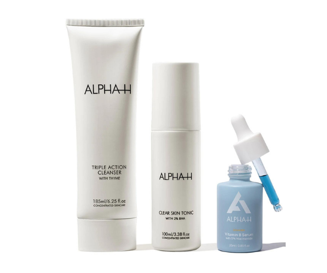 **Skin Essentials, $144.95 at [Alpha-H](https://alpha-h.com/collections/kits-duos/products/oily-skin-essentials|target="_blank"|rel="nofollow")** <br><br>
You tailor your skincare routine to your skin type, so why shouldn't he? Alpha-H offers a range of essential kits for dry, oily or combination skin. The biggest benefit? You can pinch his goodies from the cult-beauty brand for yourself.