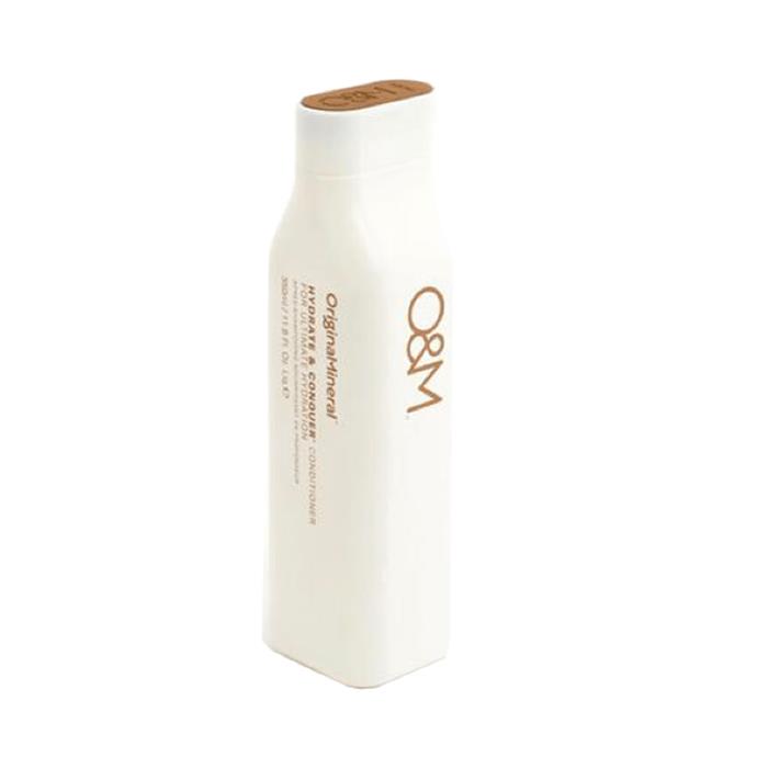 Hydrate and Conquer Conditioner by O&M, $36.95 at [Adore Beauty](https://www.adorebeauty.com.au/o-m-original-mineral/o-m-hydrate-and-conquer-conditioner.html|target="_blank"|rel="nofollow").