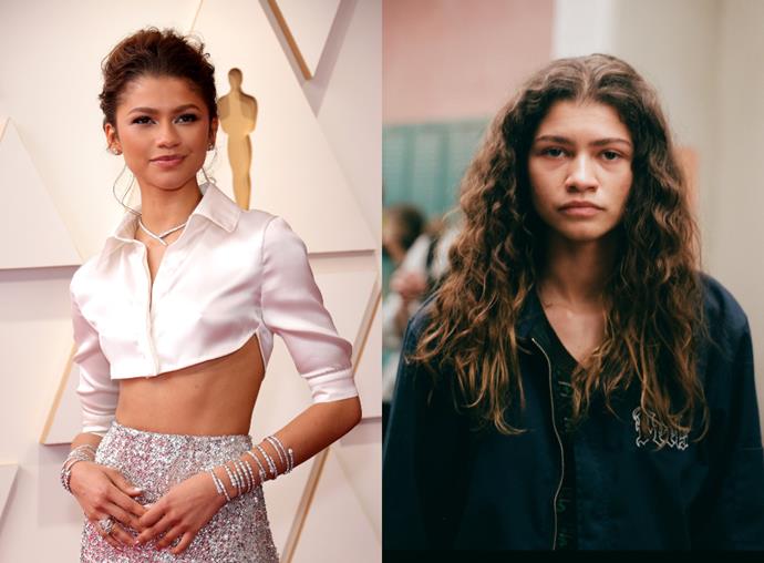 Speaking of Zendaya, as it turns out her most iconic role to date ([Rue in *Euphoria*](https://www.elle.com.au/culture/zendaya-interview-euphoria-season-two-26463|target="_blank")) almost went to someone else: an unknown actress who was scouted on the street. 
<br><br>
Speaking to *[Variety](https://variety.com/2022/tv/news/zendaya-euphoria-the-white-lotus-abbott-elementary-casting-1235335934/?sub_action=logged_in|target="_blank")*, *Euphoria* casting director Jennifer Venditti explained that Rue almost went to a first time actor. 
<br><br>
"There was a young woman who had been street scouted by my team who was a magical person and had a similar trajectory as Rue and had come around to the other side," she explained. "We all loved her, but when we went through the rigor of the process, we didn't know if she could handle what it would take in terms of stamina."
<br><br>
Venditti even went as far to confirm that this unnamed actress even did screen tests with Hunter Schafer (who portrays Jules on the show), before ultimately confirming that Zendaya was always their first choice.