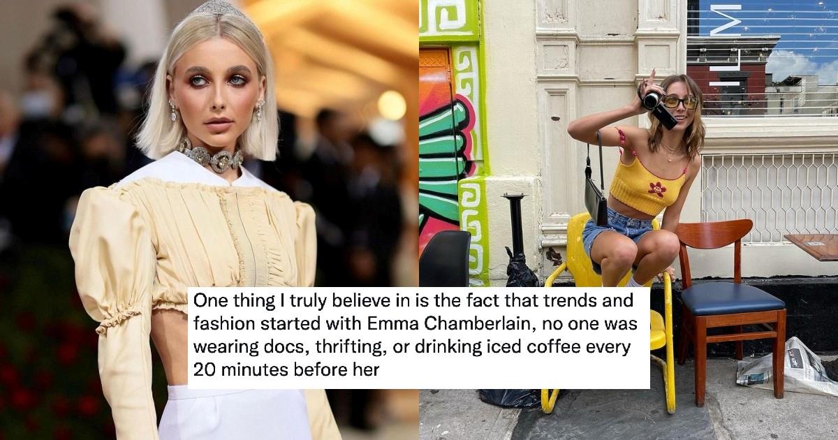 Emma Chamberlain's Fashion Evolution, From 2017 To Now, In
