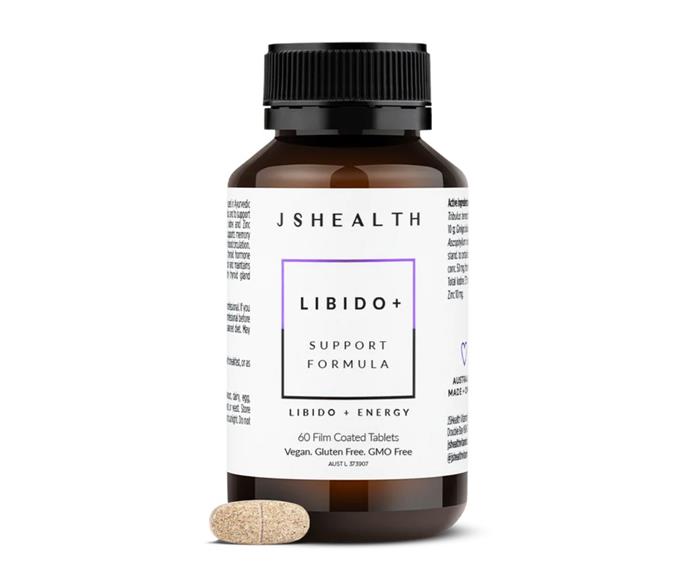 Libido+ Formula, $49.99 at [JS Health](https://jshealth-au.sjv.io/c/3001951/1142423/14182?subId1=elle.com.au/health-fitness/sex-supplements-women-19678&u=https://jshealthvitamins.com/products/libido-60-tablets|target="_blank")