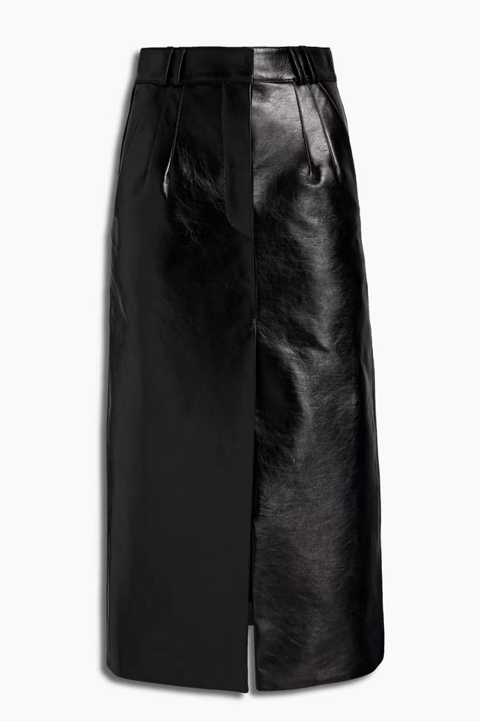 **PACO RABANNE Leather midi skirt**, $1,385 at **[THE OUTNET](https://www.theoutnet.com/en-au/shop/product/paco-rabanne/skirts/midi-skirts/leather-midi-skirt/38063312417967074|target="_blank"|rel="nofollow")**