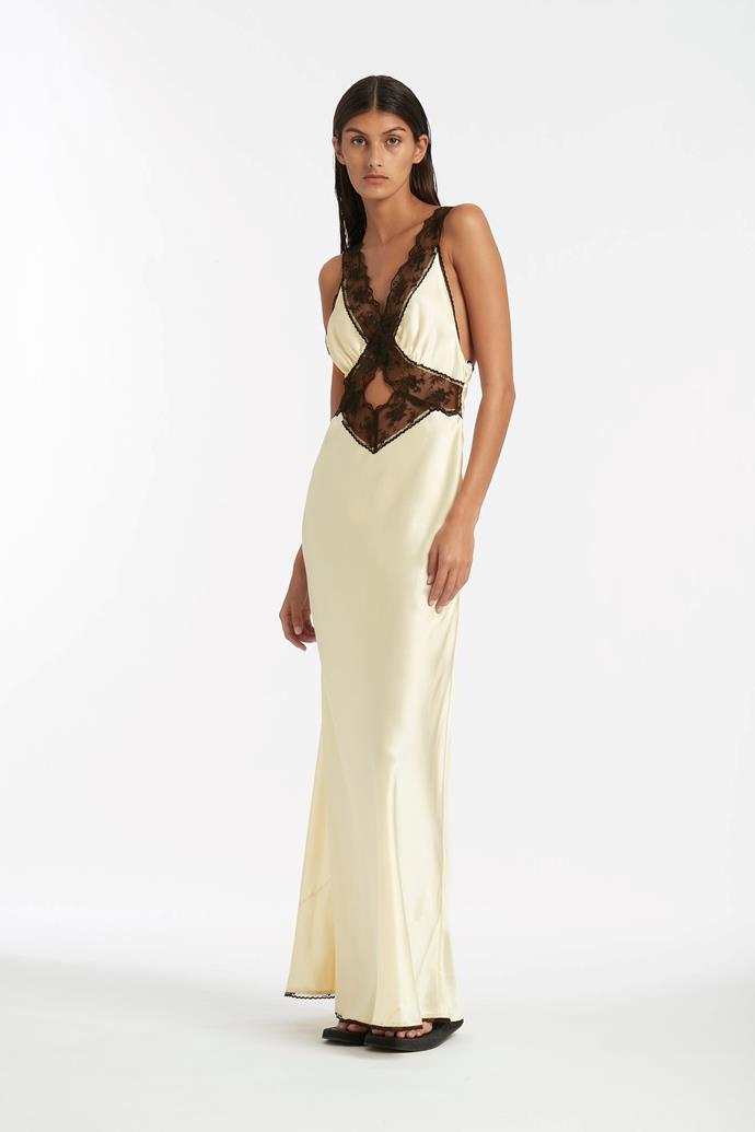 **Willa Cut Out Gown**, $450 at **[SIR](https://sirthelabel.com/collections/dress/products/willa-cut-out-gown-1|target="_blank"|rel="nofollow")**