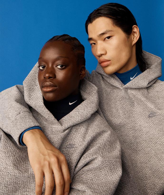 The Nike Forward hoodie is the definition of "less is more", made with game-changing materials that require less energy and produce less waste.