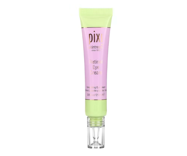 **Pixi Beauty Retinol Eye Cream, $36 at [iHerb](https://go.linkby.com/FKDEGZAR/pr/pixi-beauty-retinol-eye-cream-smoothing-eye-cream-0-8-fl-oz-25-ml/100661|target="_blank"|rel="nofollow")** <br><br>
We already known the anti-aging benefits retinol holds, but when it comes to putting the product near your eyes, it's best to opt for a specialised retinol cream designed for the softer, more delicate skin around the eyes—like this one from Pixi.