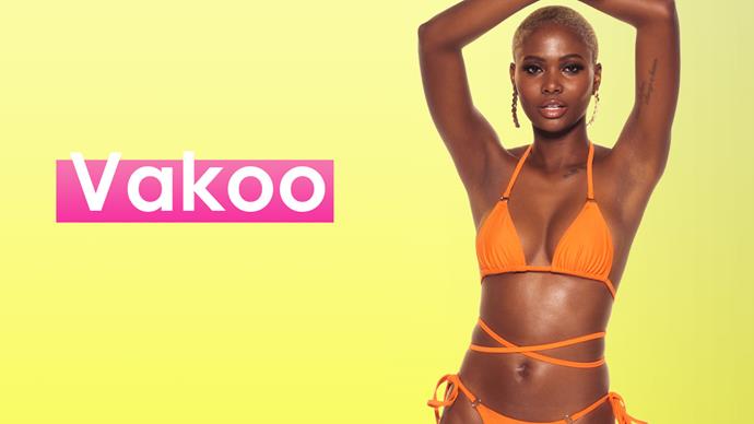 **Vakoo**
<br><br>
*Age*: 27
<br><br>
*Occupation*: Model 
<br><br>
*Location*: Sydney, NSW
<br><br>
Born in Namibia and based in Sydney, Vakoo entered the villa as a bombshell and certainly made an entrance. 
<br><br>
A proud bisexual, Vakoo has had relationships with both men and women and appeared on *The Bachelor* in 2019 before being eliminated in episode six (which is why she might look familiar).
<br><br>
Self-confessed to be highly emotional, Vakoo isn't afraid to express her feelings, so it'll be interesting to see how her personality plays out inside.