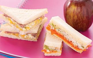 Lunchbox Treasures - Mixed sandwiches