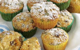 Carrot and Apple Muffins