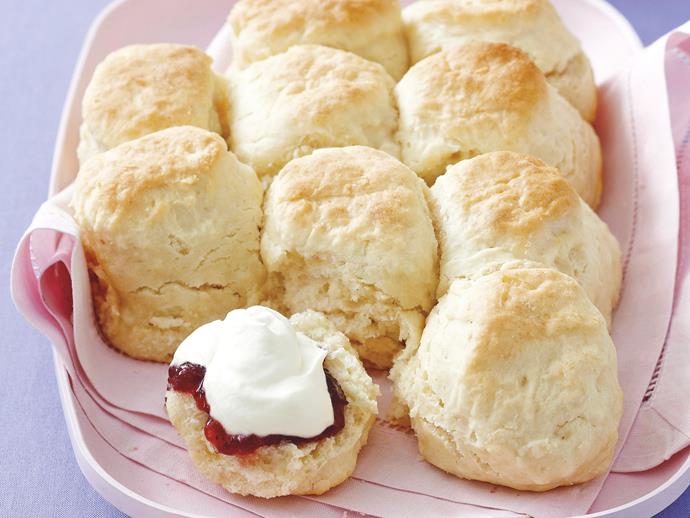 **[Lemonade scones](https://www.womensweeklyfood.com.au/recipes/lemonade-scones-20352|target="_blank")**: Just four ingredients and thirty minutes will leave you with one delicious batch of scones perfect for sharing.