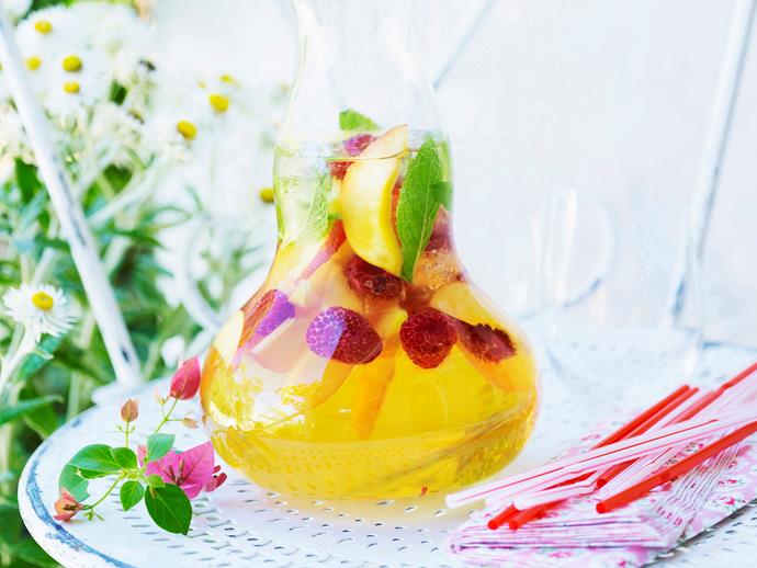 **[White summer sangria](https://www.womensweeklyfood.com.au/recipes/white-summer-sangria-27798|target="_blank")**

Start your summer party the right (and easy) way with this crowd-pleasing cocktail. Our recipe for white wine sangria is so delicious and takes just five minutes.