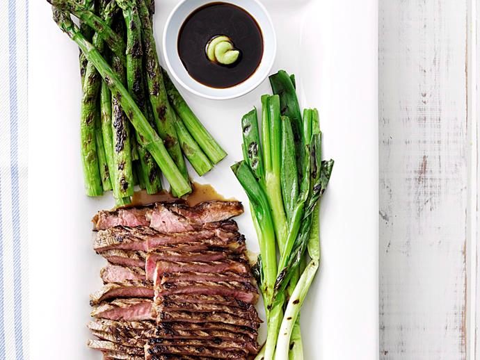 [Beef teriyaki platter with asparagus](https://www.womensweeklyfood.com.au/recipes/beef-teriyaki-platter-with-asparagus-27138|target="_blank")