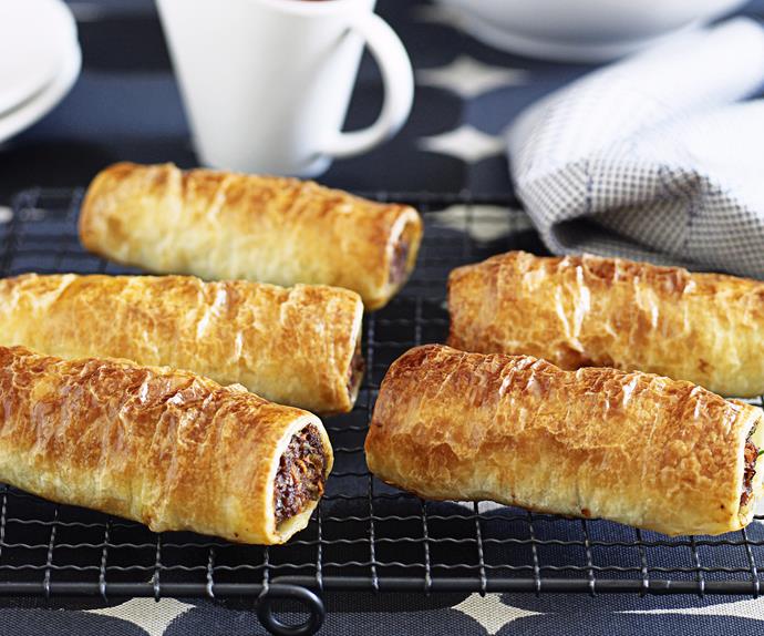 FAMILY SAUSAGE ROLLS WITH A HEALTHIER TWIST
