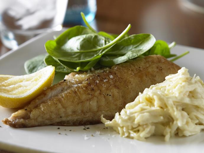 **[Fish fillets with celeriac remoulade](https://www.womensweeklyfood.com.au/recipes/fish-fillets-with-celeriac-remoulade-23872|target="_blank")**