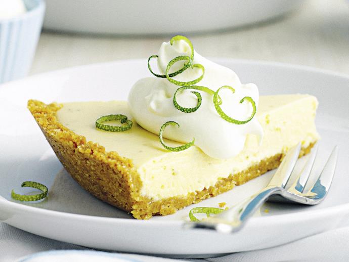 **[Key lime pie](https://www.womensweeklyfood.com.au/recipes/key-lime-pie-28025|target="_blank")**

Try this sweet, citrusy American favourite for a summer treat or to perk up dessert time all year round.