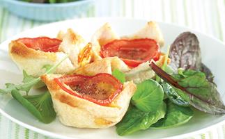 Tomato, Bean and Cheese Pies