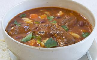 lamb minestrone stew