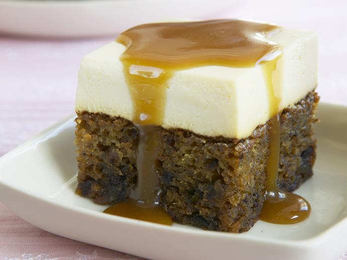 **[Sticky date cheesecake](https://www.womensweeklyfood.com.au/recipes/sticky-date-cheesecake-25813|target="_blank")**

Experience the best of both worlds with this divine dessert that will comfort your body and soul. The sweet, stick date pudding base is beautiful topped with a creamy cheesecake slice and a rich butterscotch sauce.