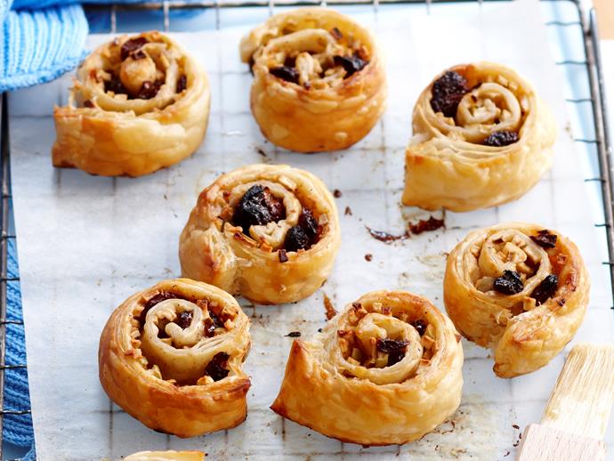**[Apple cinnamon scrolls](https://www.womensweeklyfood.com.au/recipes/apple-cinnamon-scrolls-28248|target="_blank")**

These classic little pastries are divine served warm, their buttery crust matching perfectly with the cinnamon and apple filling.