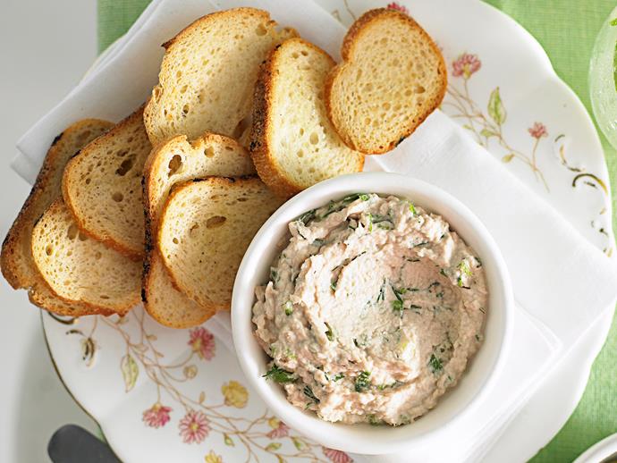 **[Tuna dip](https://www.womensweeklyfood.com.au/recipes/tuna-dip-18041|target="_blank")**

Don't be fooled by the list of simple ingredients. This dip never fails to be a winner. Serve with a crusty, sliced baguette, or crispy corn chips and watch it disappear.
