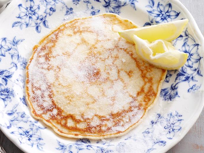 [Basic pancake](https://www.womensweeklyfood.com.au/recipes/lemon-and-sugar-pancakes-10761|target="_blank")