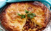 Beef and cheese pie