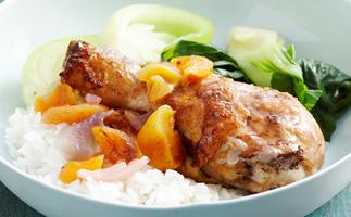 Chicken and apricot casserole