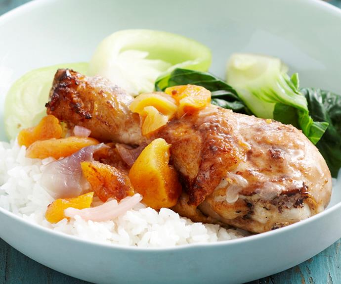 Chicken and apricot casserole