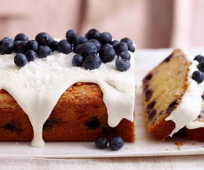 Gluten-free blueberry cake