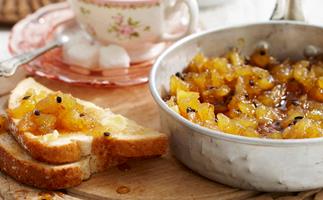 Pineapple and passionfruit Jam