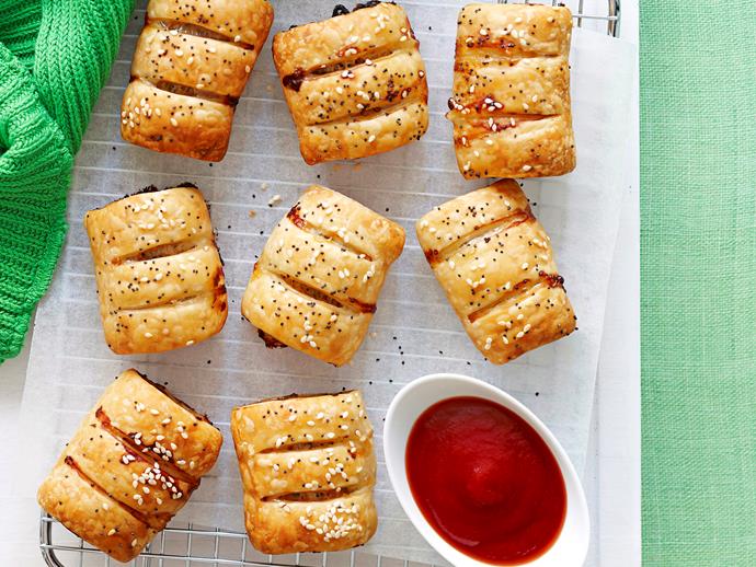 [Healthy sausage rolls](https://www.womensweeklyfood.com.au/recipes/healthy-sausage-rolls-16852|target="_blank")

The tasty morsels are a great way to sneak in some extra vegies without the kids noticing.