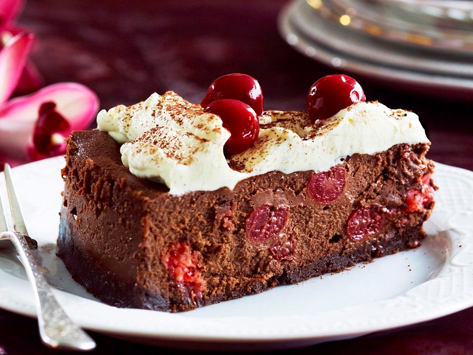 If you're a fan of the rich sweet flavours of the bar then you're not going to be able to stop at one slice of our **[cherry ripe cheesecake](https://www.womensweeklyfood.com.au/recipes/cherry-ripe-choc-cheesecake-27587|target="_blank")**. 