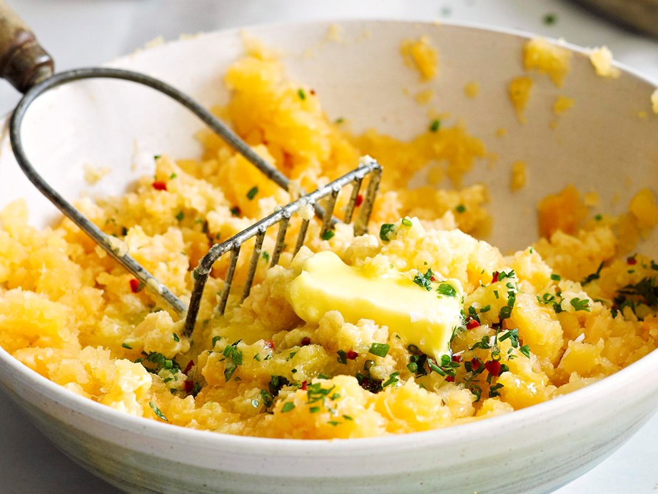 While raw **swede** most closely resembles a large turnip, it is also botanically related to cabbage. Also known as rutabaga, and Swedish turnip, swedes are a versatile root vegetable. We most often see swede mashed, like this [smashed swede with chilli and herbs](https://www.womensweeklyfood.com.au/recipes/smashed-swede-with-chilli-and-herbs-23976|target="_blank"), but it's also delicious [baked with kumara](https://www.womensweeklyfood.com.au/recipes/swede-and-kumara-bake-5857|target="_blank"). Also, nothing beats a delicious serving of [swede soup](https://www.womensweeklyfood.com.au/preview/recipes/swede-soup-recipe-31149|target="_blank"). 